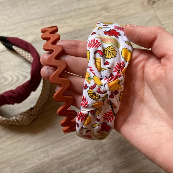 Set of 4 Fall Themed Headbands - Picture 3 of 4